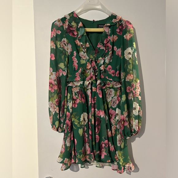 Bardot Bambi Floral mini dress. Size small/US 6 - Picture 2 of 7